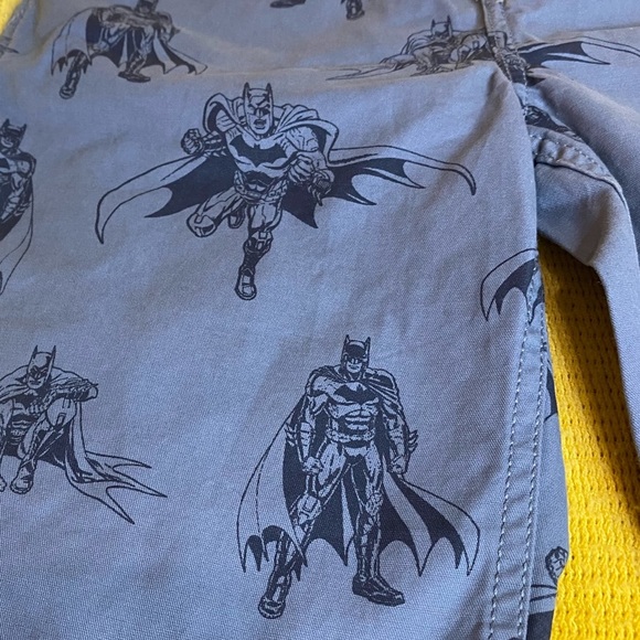 Gray & Blue Pull-on Cotton Shorts with DC Comics Batman. Gap Kids 14-16 NWT - Picture 4 of 15